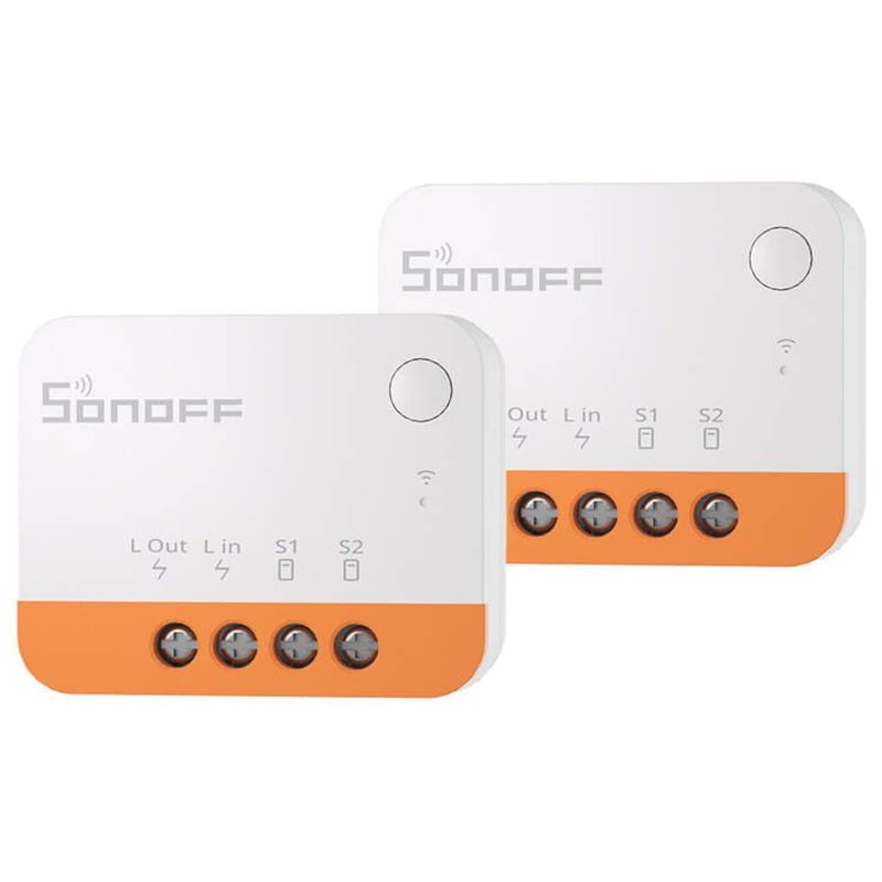Sonoff ZBMINIL2 ZigBee Blanco - Switch inteligente Pack 2 unidades - Ítem