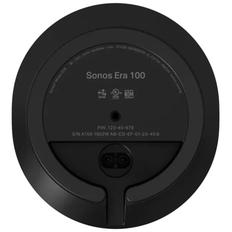 Sonos Era 100 Wifi Noir - Enceinte Bluetooth - Non Scelle - Ítem6