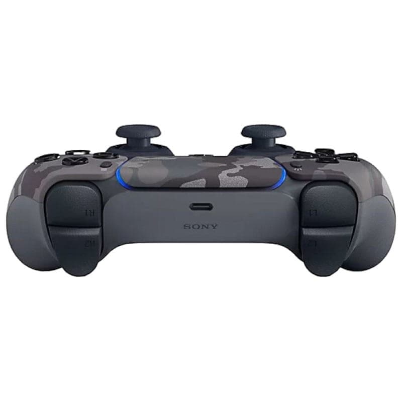 Mando Sony DualSense PS5 Gris Camuflaje - desde arriba