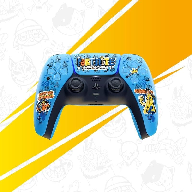 Edição de Sony DualSense Edição Limitada Fortnite - PlayStation 5 Gamepad