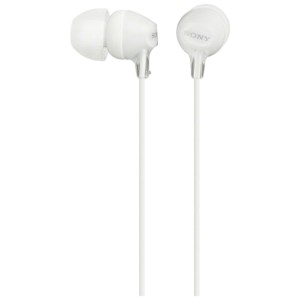 Sony MDR-EX15AP Écoteurs avec Microphone Blanc