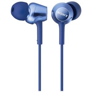 Sony MDR-EX250AP Azul - Auriculares In-Ear
