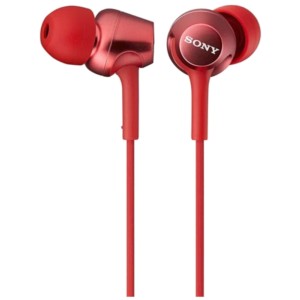 Sony MDR-EX250AP Vermelho - Auriculares In-Ear