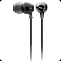 Sony MDR-EX15LP Preto - Fones de ouvido intra-auriculares