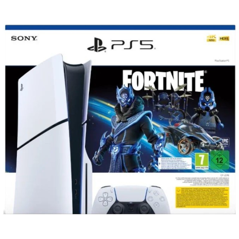 Sony PlayStation 5 Slim 1 To + Fortnite Cobalt Star - Console SONY - Ítem