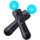 Sony PS4 Pack Move Twins - Preto - Esfera com iluminação (cores diferentes dependendo da acção e tempo de reprodução) - Compatível com PlayStation Camera V 2.0 - Compatível com óculos PlayStation VR - Jogo de controlo de movimento na PS4 - Item1