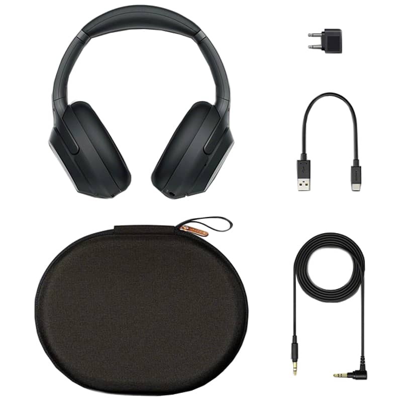 Sony WH-1000XM3 Black - Wireless Headphones - High-Quality Sound, Sony  Headphones