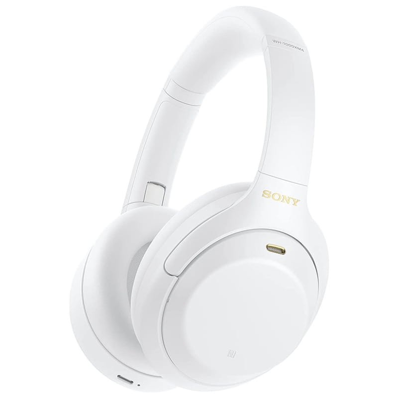 Sony WH-1000XM4 Blanc - Pilotes 40mm