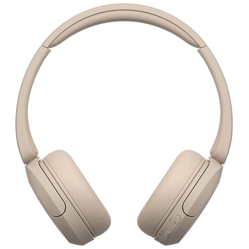 Fones de ouvido Bluetooth Sony WH-CH520 cor creme