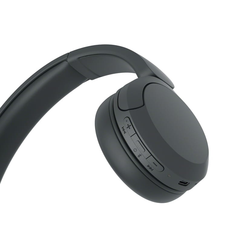 Auriculares Diadema Sony WH-CH520, Llamadas/Música, USB Tipo C, Bluetooth,  Base de carga, color Crema