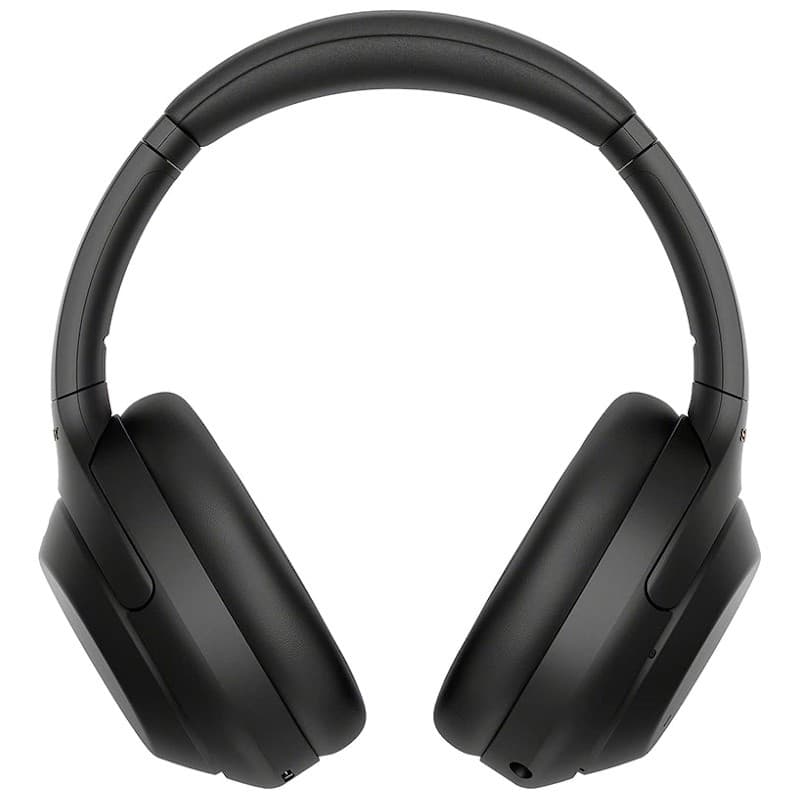 Sony WH-1000XM4 Bluetooth ANC Hi-Res 30 h Preto com design over-ear, acolchoado, arcos ajustáveis e acabamento fosco minimalista