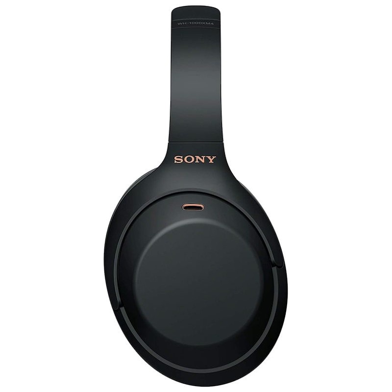 Auriculares inalámbricos  Sony WH-1000XM4B, Cancelación ruido (Noise  Cancelling), 30h, Hi-Res, Carga Rápida, Con Asistente, Bluetooth, Diadema,  Negro