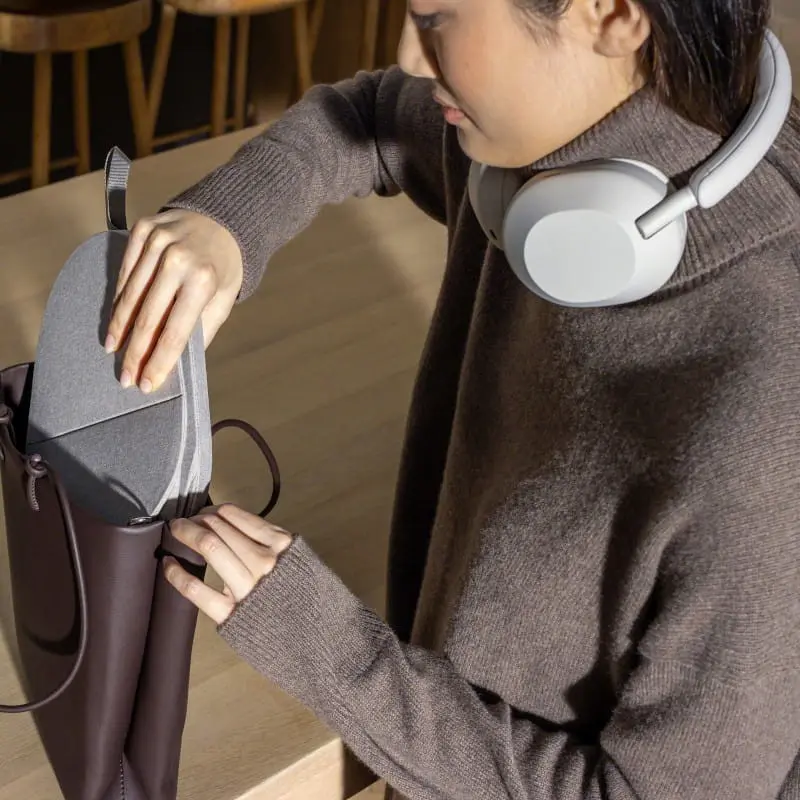 Sony WH-1000XM5 Argent - Casque Bluetooth - Puissant