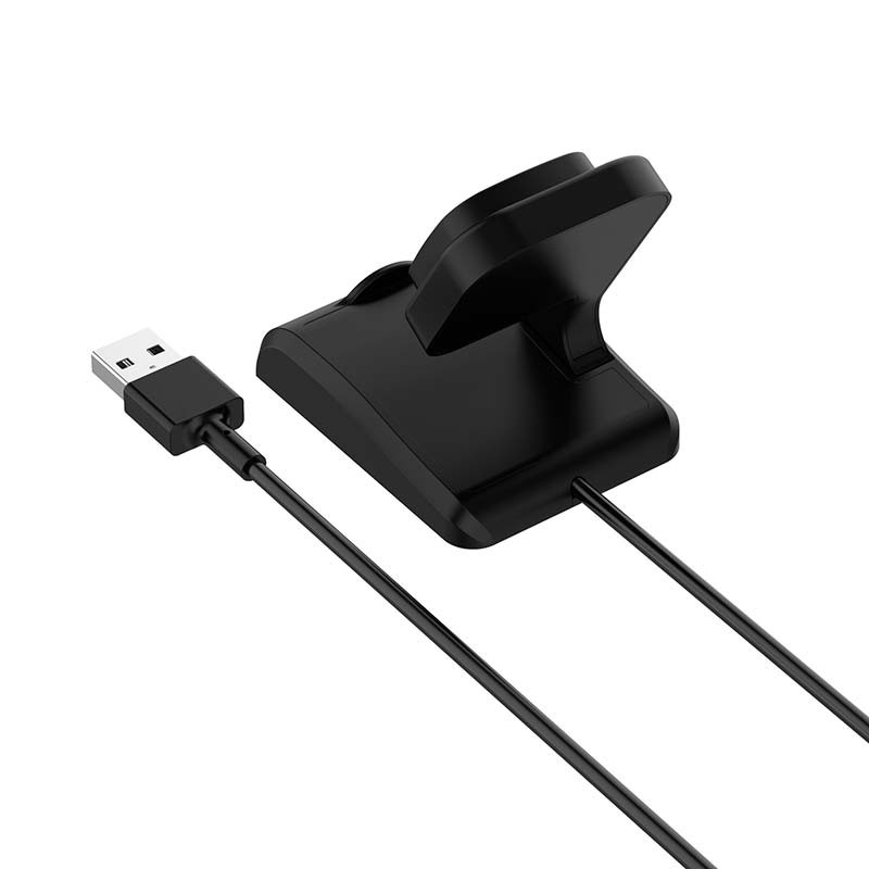 Cargador con soporte negro para Fitbit Versa 4 - Ítem2