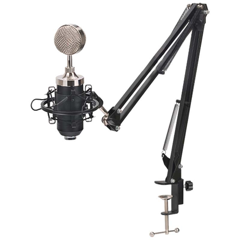 Support de Bras pour Microphone avec Araignée Métallique + Filtre Antipop