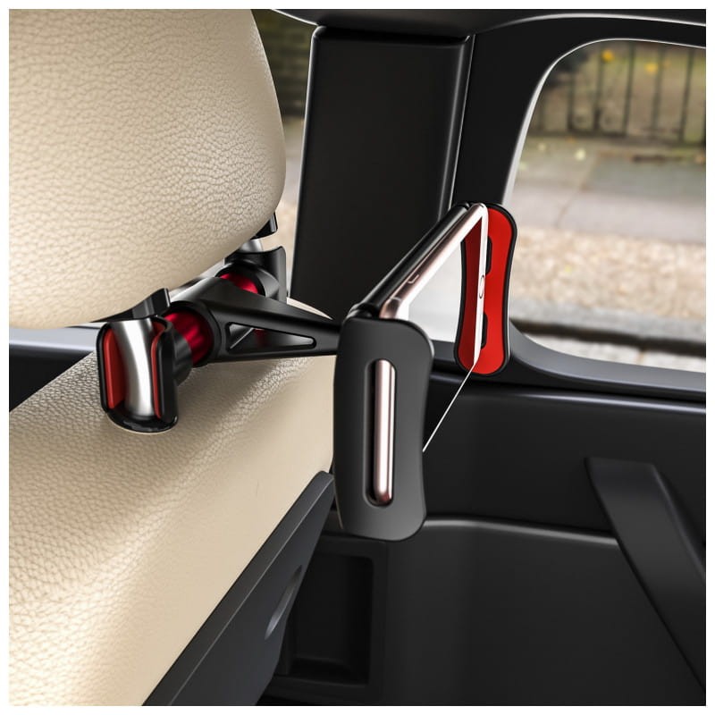 Aisens MSC1P-105 Negro y Rojo - Soporte de Coche para Smartphone/Tablet - Ítem3