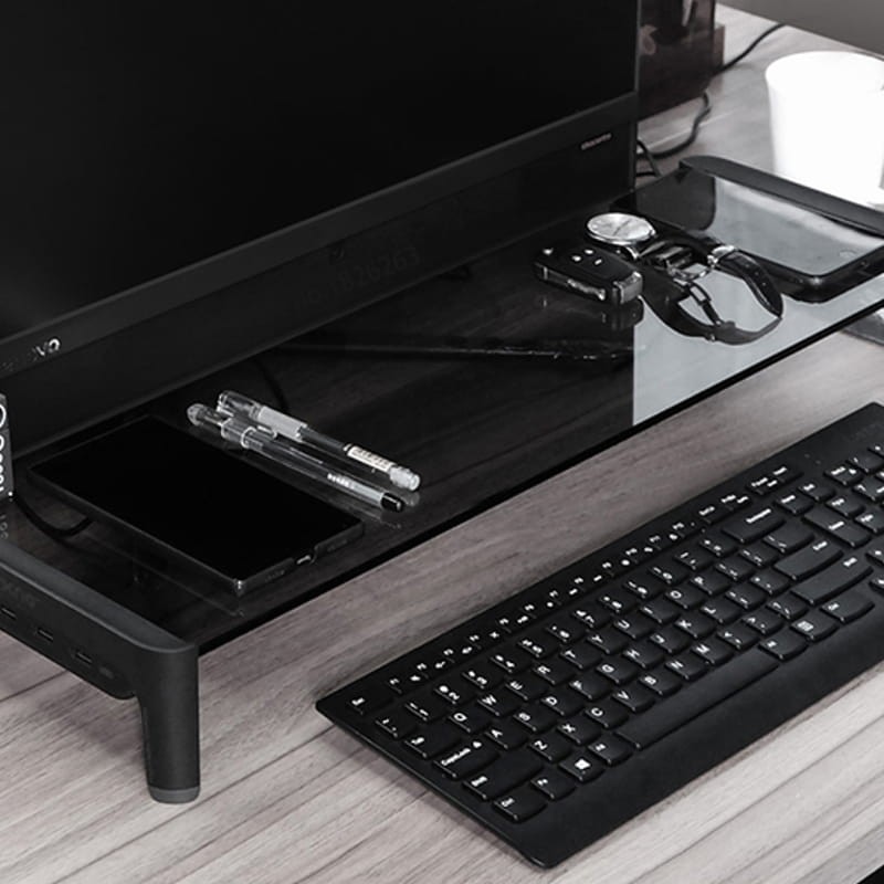Soporte Elevador para Monitor Hub x4 USB 3.0 - Ítem3