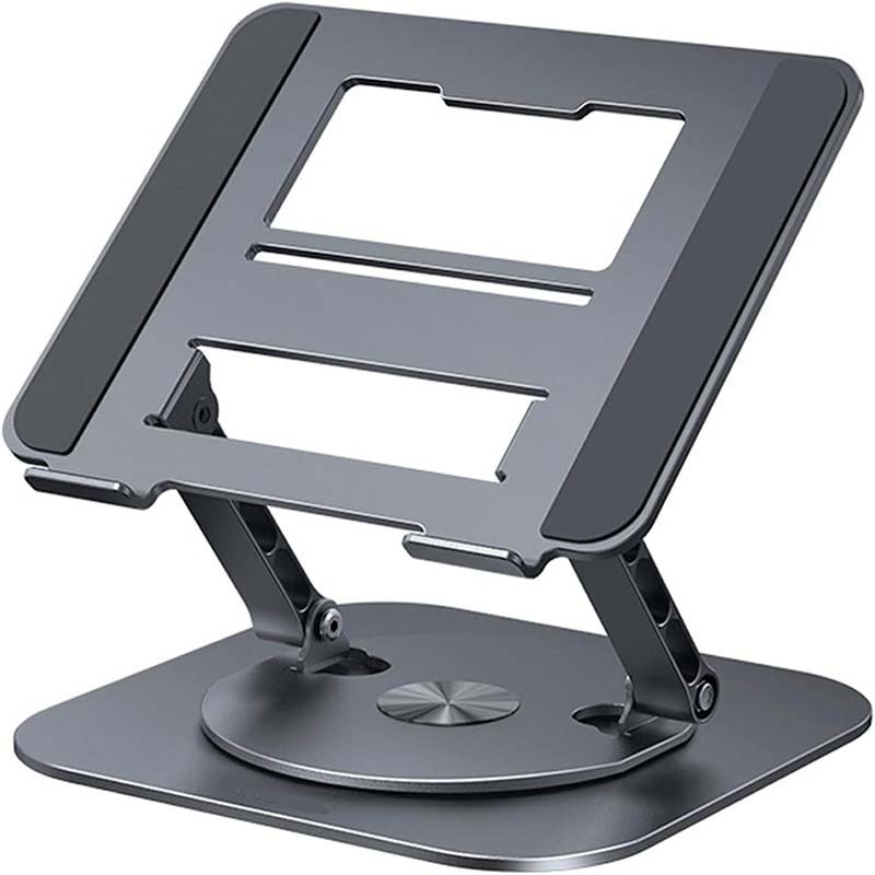 Soporte Giratorio LS928 para Tablet y Ordenador Portátil de Aluminio Gris Oscuro - Ítem