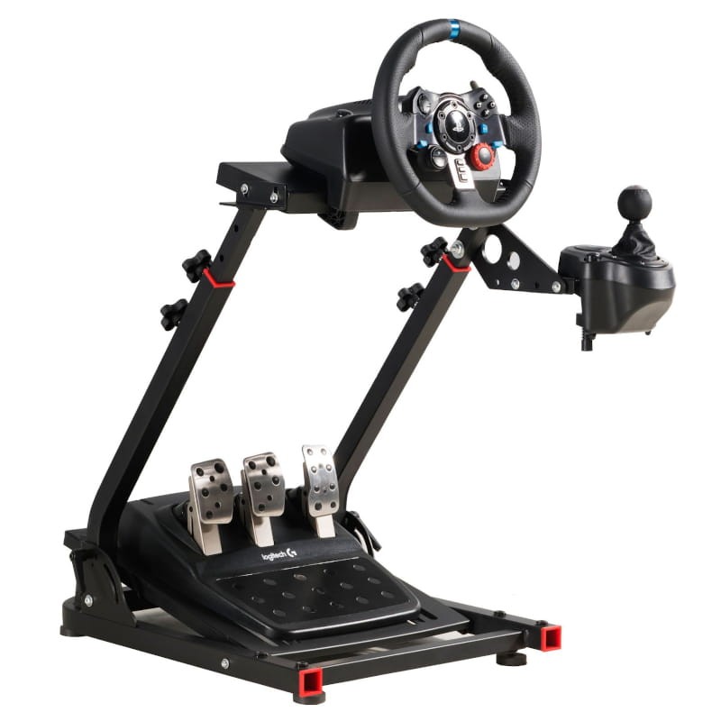 Suporte para volante e pedais PowerGaming GT Wheel Stand - Item1