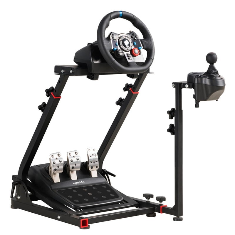 Suporte para volante e pedais PowerGaming GT Deluxe Wheel Stand - Item1