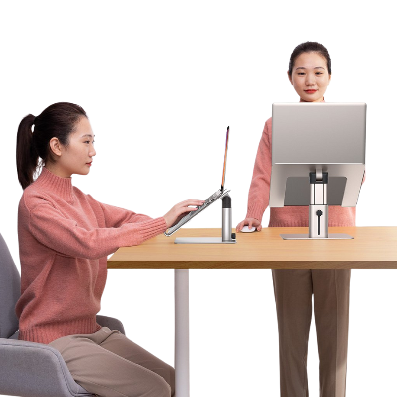 Soporte portátil/tablet Baseus Plata - Ítem7
