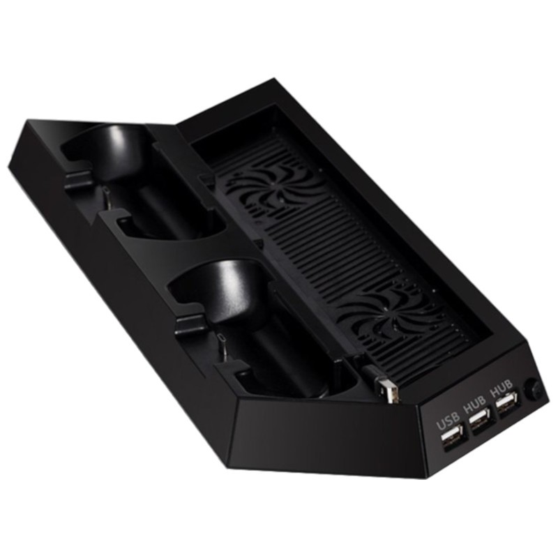 Support Pro Playstation (PS4) 3 USB / Station de charge / Ventilateur