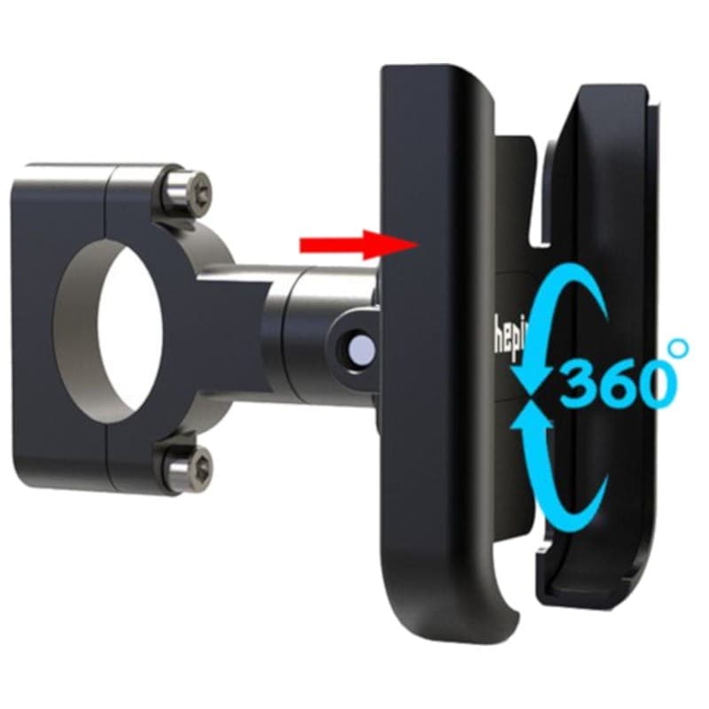 Support de smartphone pour vélo réglable universel - 360º