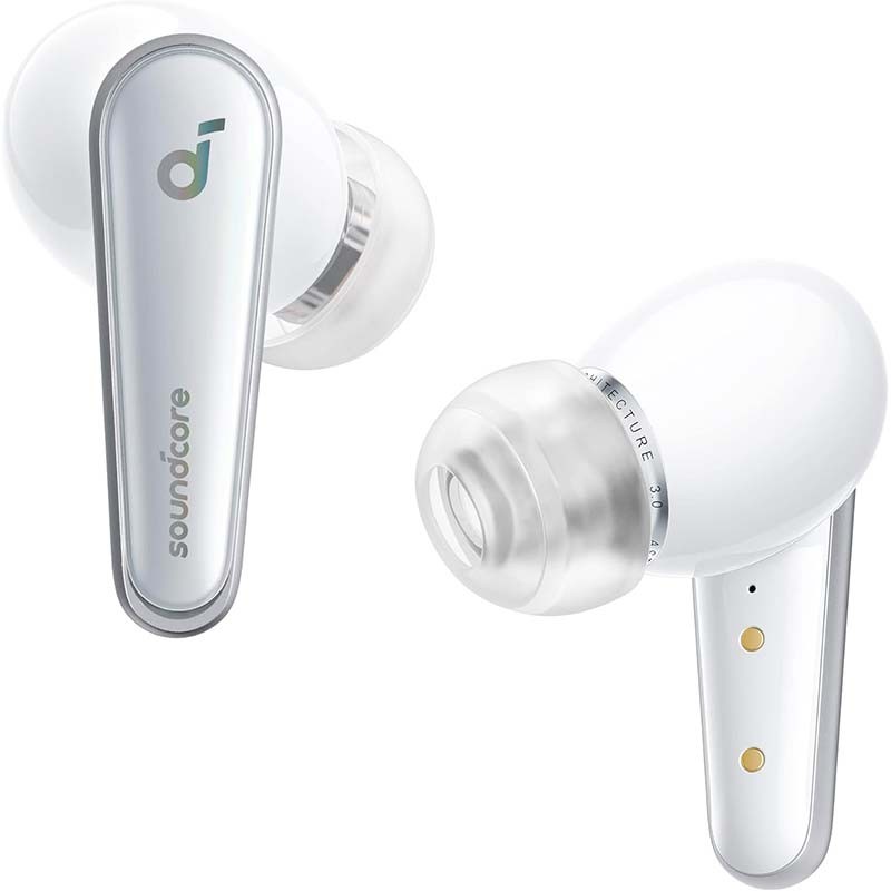 Soundcore Liberty 4 Branco com cancelamento de ruído (ANC) - Auriculares Bluetooth - Item