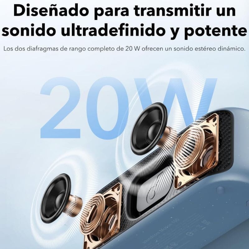 Soundcore Motion 100 20W Azul - Altavoz inalámbrico - Ítem2