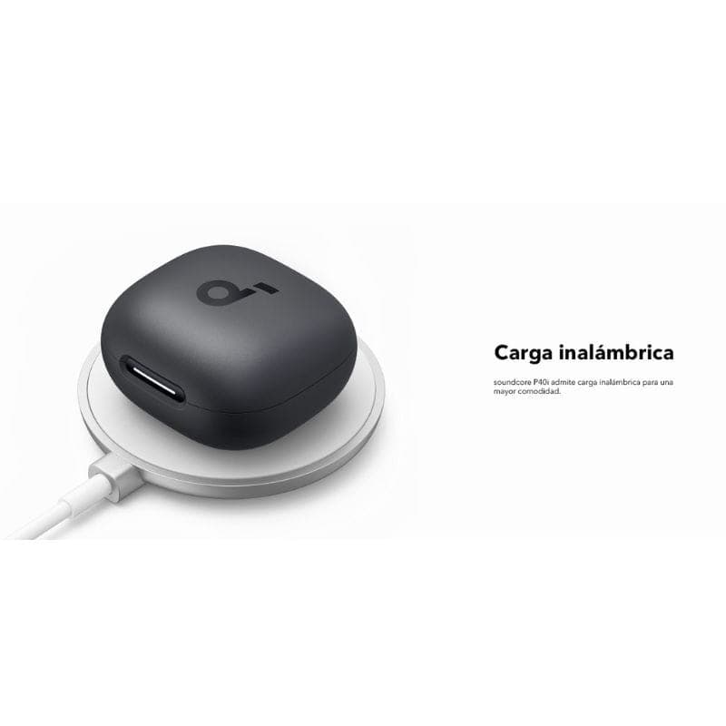 Soundcore P40i Negro - Auriculares inalámbricos carga inalámbrica