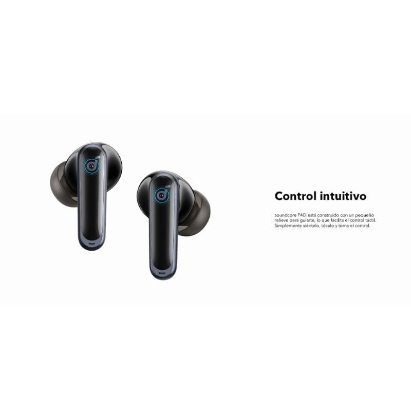 Soundcore P40i Negro - Auriculares inalámbricos control intuitivo