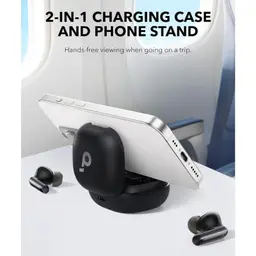 Soundcore P40i Negro - Auriculares inalámbricos imagen con el móvil