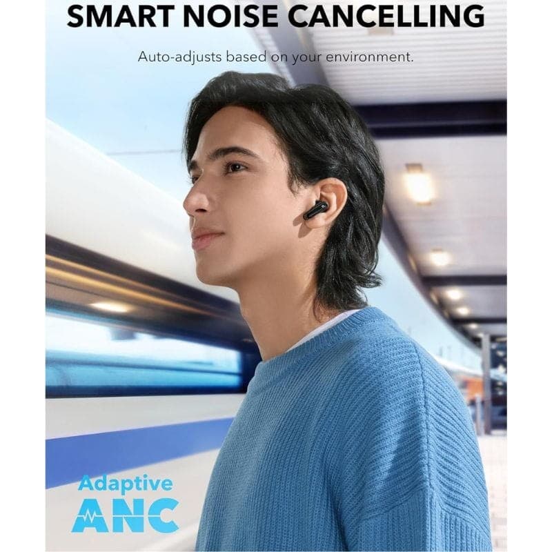 Soundcore P40i Negro - Auriculares inalámbricos con cancelación de ruido