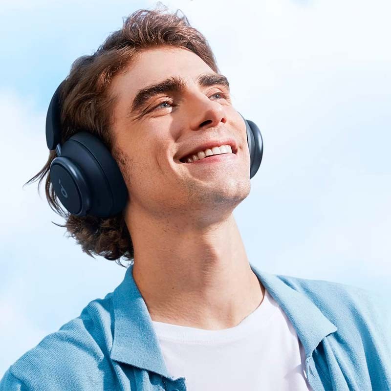 Soundcore Space Q45 Azul com cancelamento de ruído (ANC) - Auriculares Bluetooth - Item1