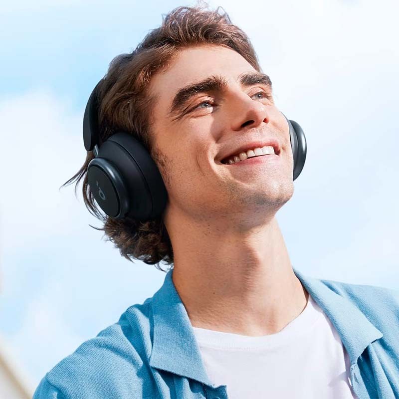 Soundcore Space Q45 Preto com cancelamento de ruído (ANC) - Auriculares Bluetooth - Item1