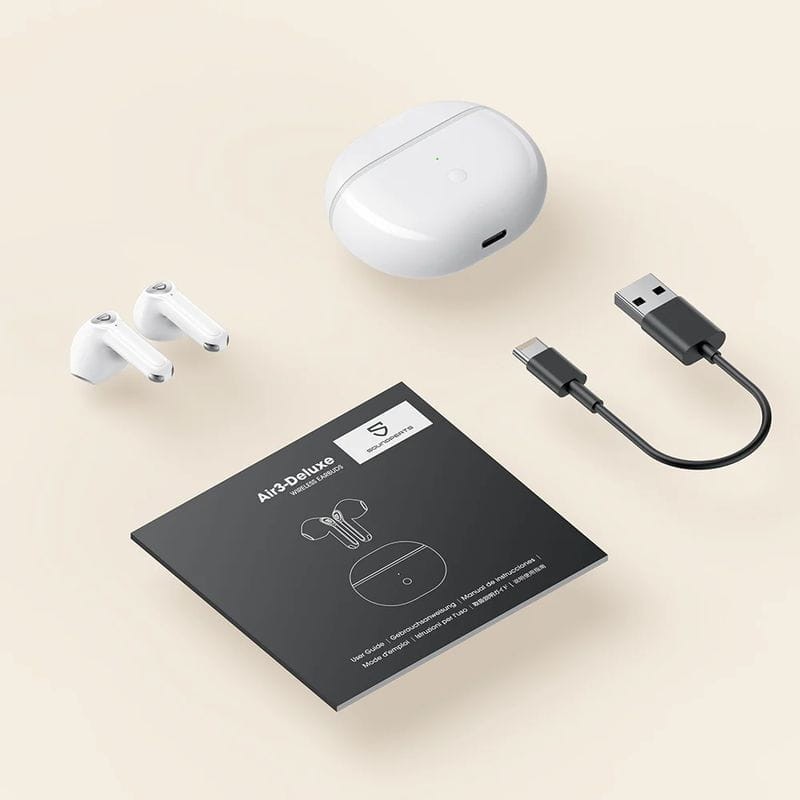 SoundPEATS Air3 Deluxe Blanco - Auriculares Bluetooth - Ítem4