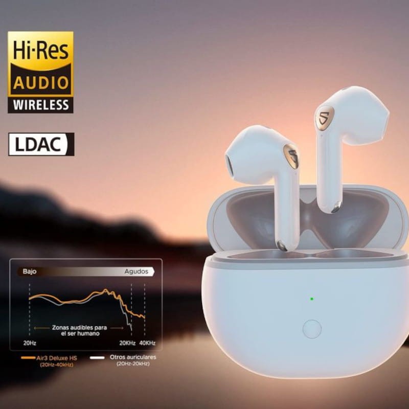 SoundPEATS Air3 Deluxe Hs Blanc - Casque Bluetooth - Ítem2
