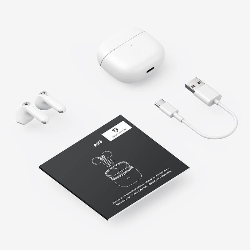 SoundPEATS Air 3 TWS Blanc - Casque Bluetooth - Ítem5