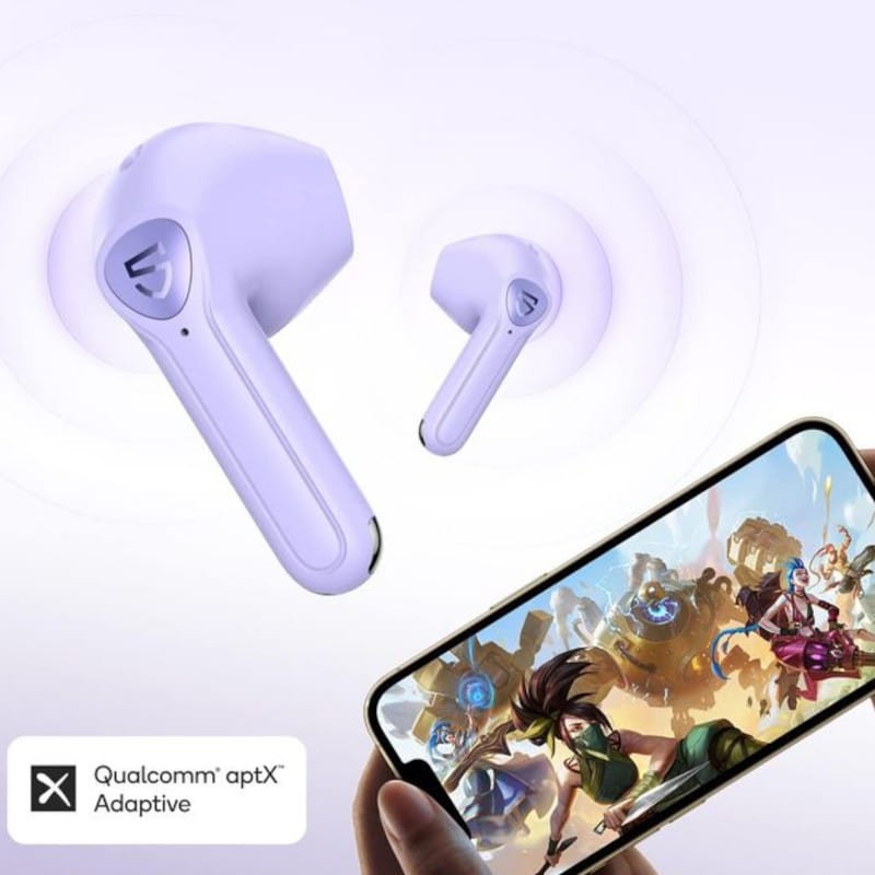 SoundPEATS Air 3 TWS Violeta - Auriculares Bluetooth - Ítem4