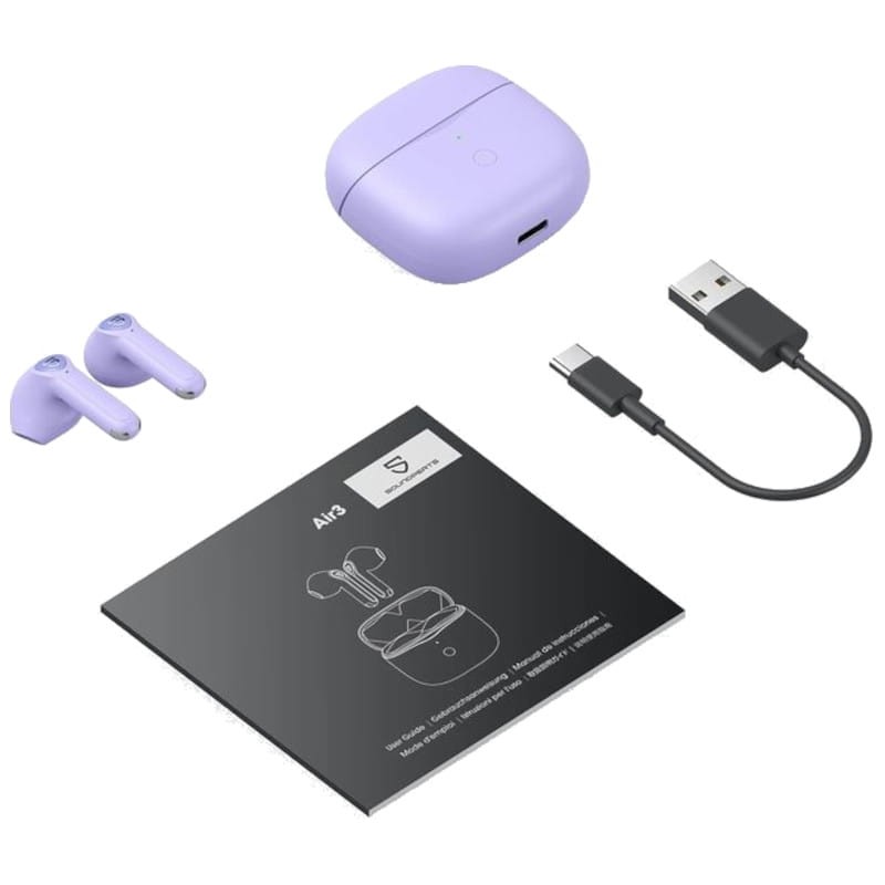 SoundPEATS Air 3 TWS Roxo - Auriculares Bluetooth - Item5
