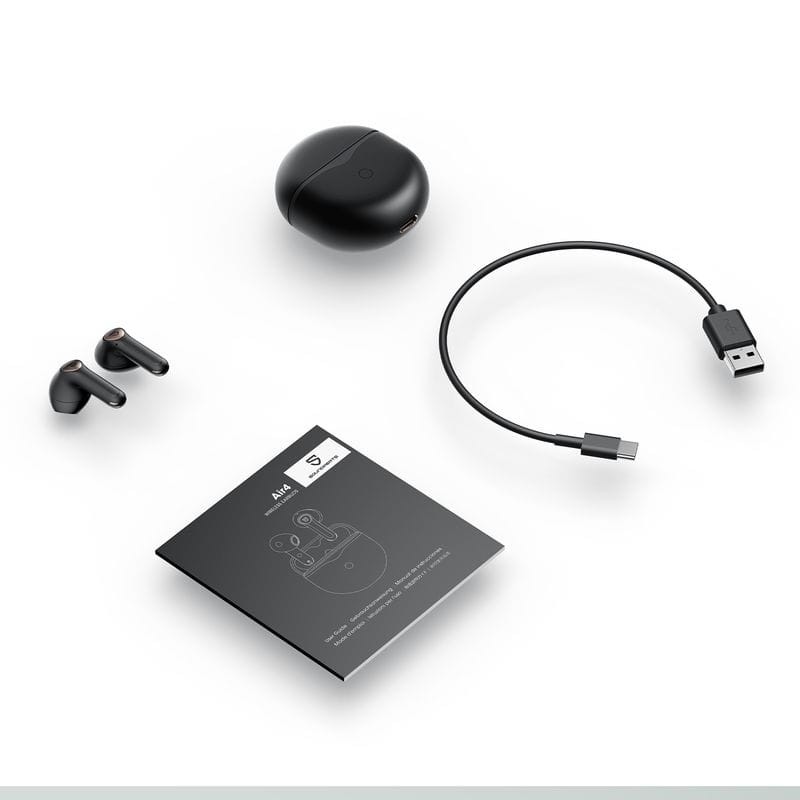 SoundPEATS Air 4 ANC Preto - Fones de ouvido Bluetooth - Item6