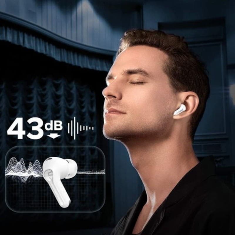 SoundPEATS Capsule3 Pro TWS Blanco - Auriculares Bluetooth - Reducción