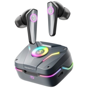 SoundPEATS Cyber ​​​​Gear - Casque Bluetooth Gris