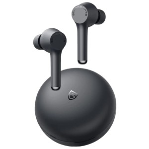 SoundPEATS Mac - Auriculares Bluetooth Negro