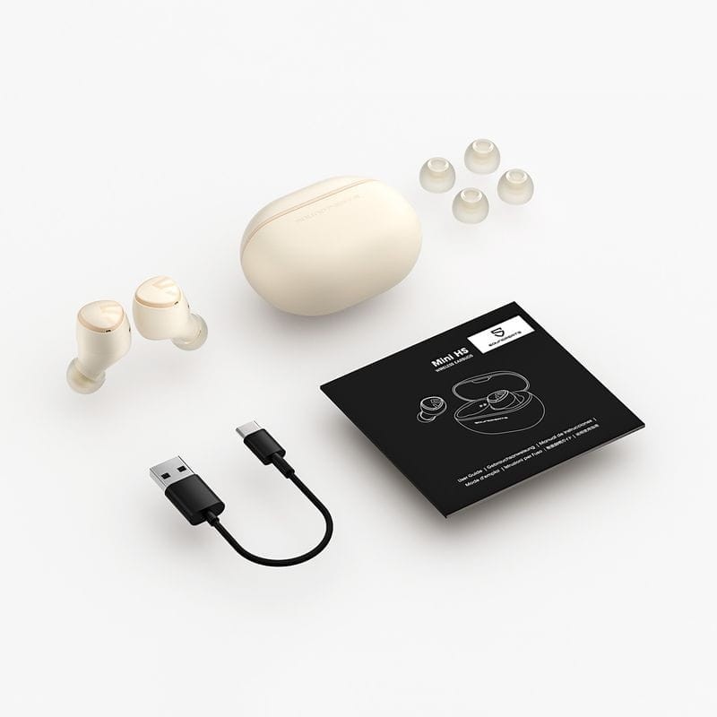 SoundPEATS Mini Hs Amarelo - Auriculares Bluetooth - Item4