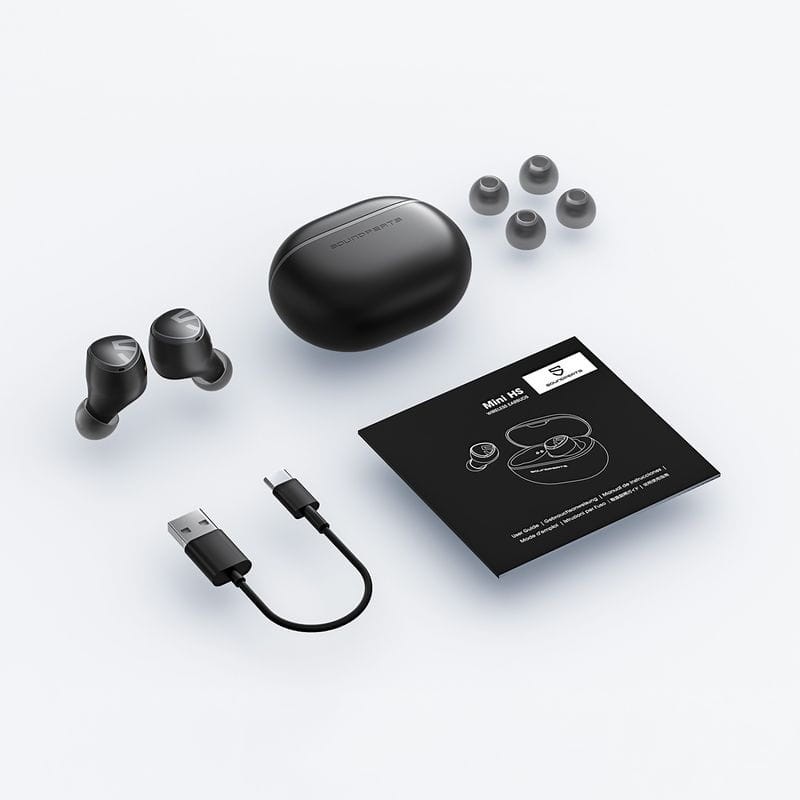 SoundPEATS Mini Hs Negro - Auriculares Bluetooth - Ítem4