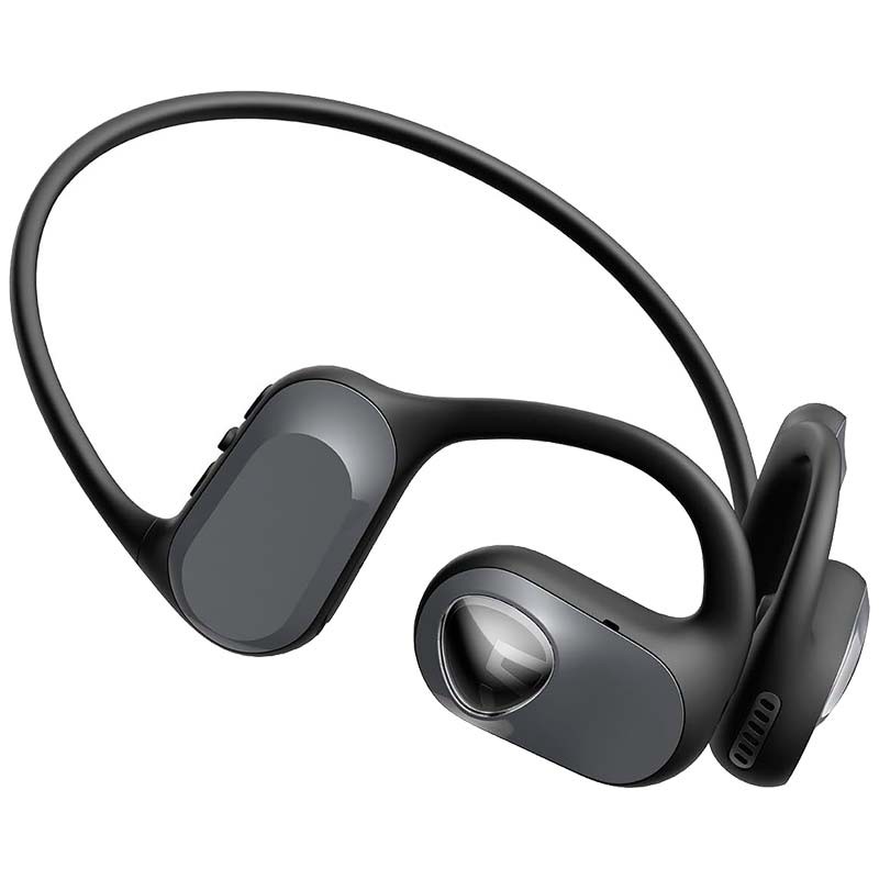 AURICULARES SOUNDPEATS RUNFREE NEGRO DE CONDUCCIÓN ÓSEA Y BLUETOOTH