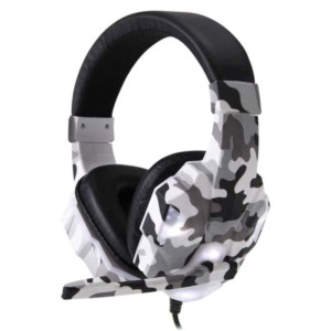 Soyto Luminous PS4 SY830MV Gris Camouflage - Casque gaming