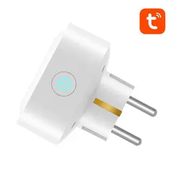 Gosund SP1 3680 W 16 A WLAN 2,4 GHz Blanco - Enchufe inteligente imagen lateral