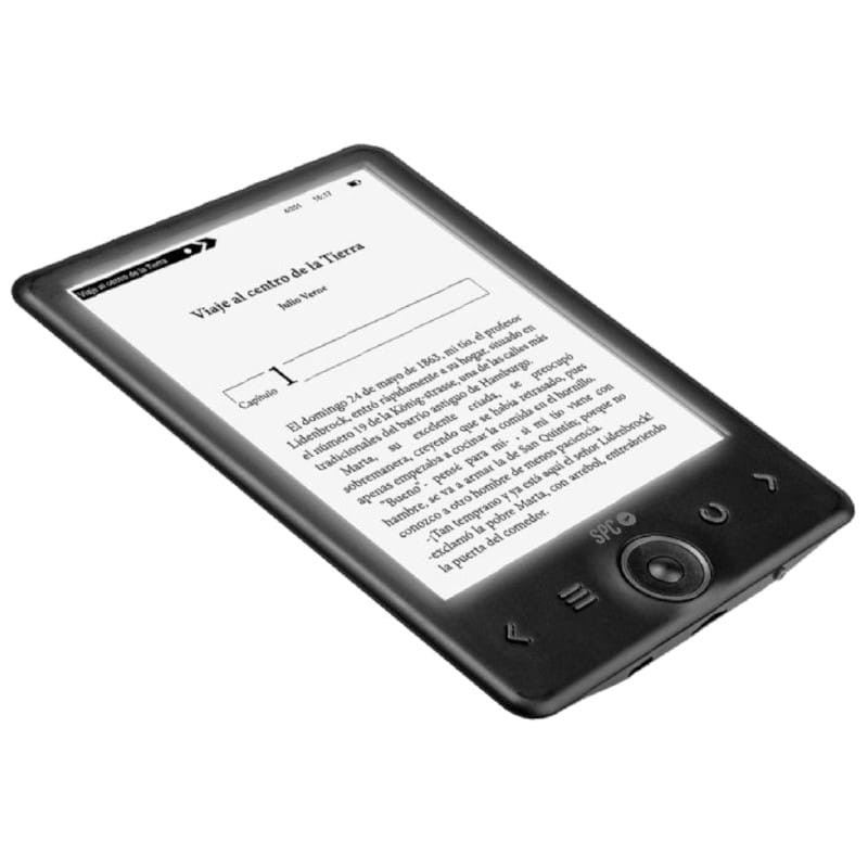 SPC Dickens Light 2 eReader 8GB com Luz frontal Regulável Preto - Item1